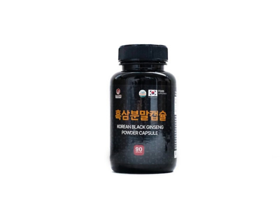 Ginseng Noir Coréen 100% Racine – 90 Gélules – Tonus & Mémoire