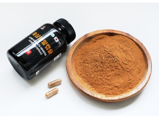 Ginseng Noir Coréen 100% Racine – 90 Gélules – Tonus & Mémoire