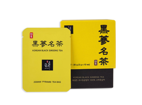 Korean Black Ginseng Tea - 10 bags