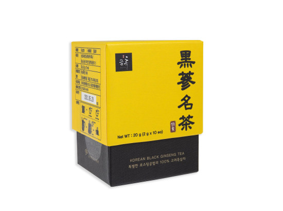 Té de Ginseng Negro Coreano - 10 bolsas